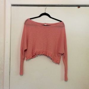 Cropped sweater